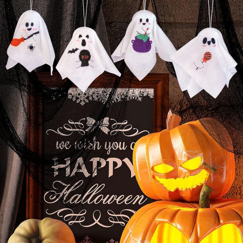 Hanging Ghost Halloween Decoration – Haunted House Prop