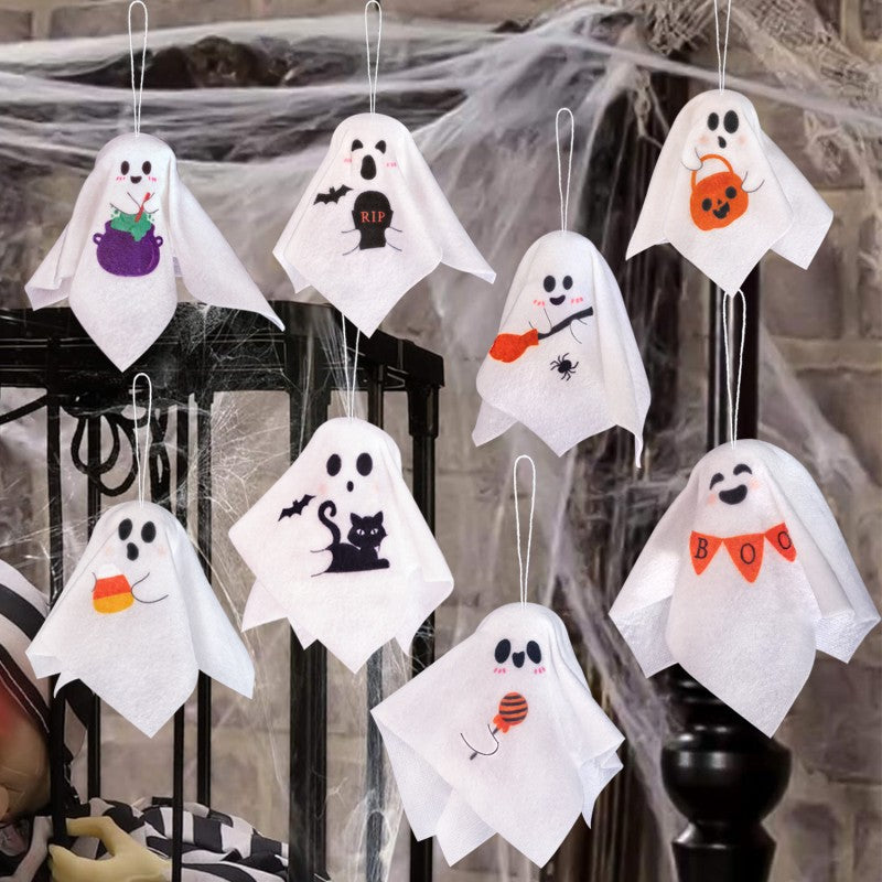 Hanging Ghost Halloween Decoration – Haunted House Prop
