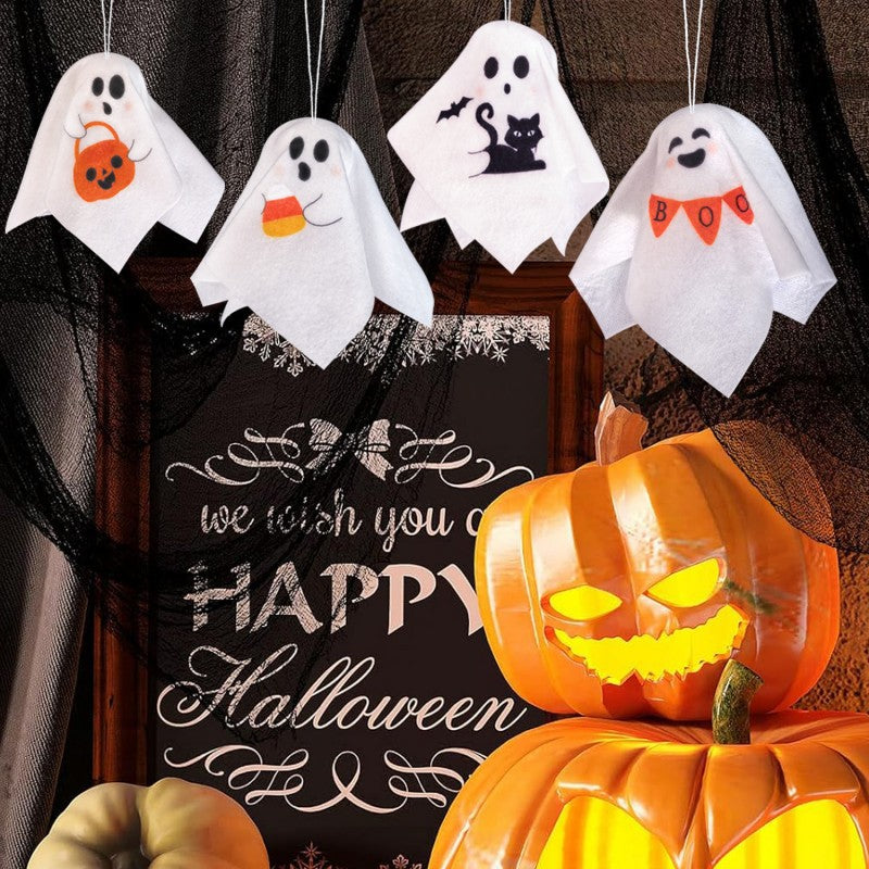 Hanging Ghost Halloween Decoration – Haunted House Prop
