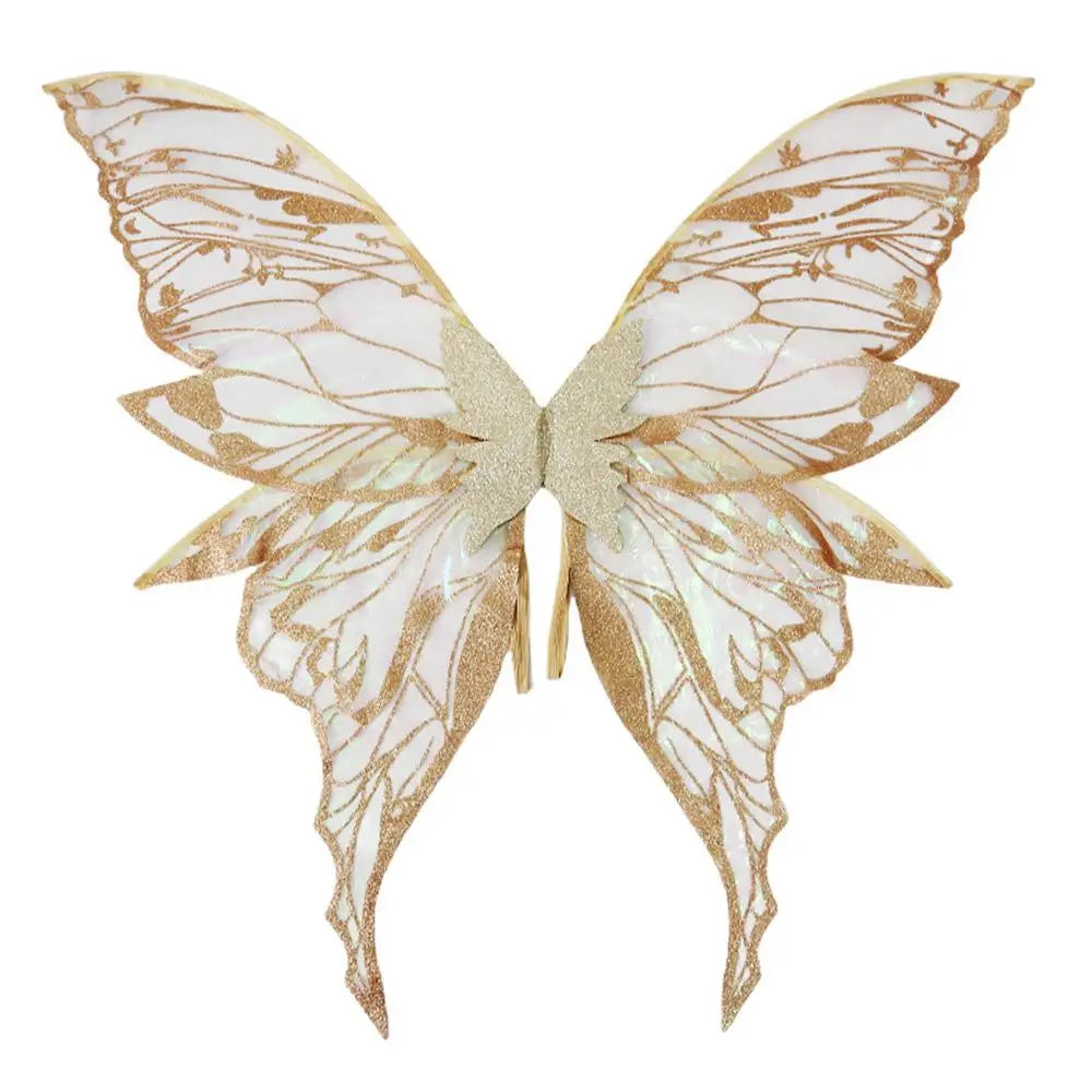Sparkling Fairy Wings – Angel Costume Wings for Halloween & Party