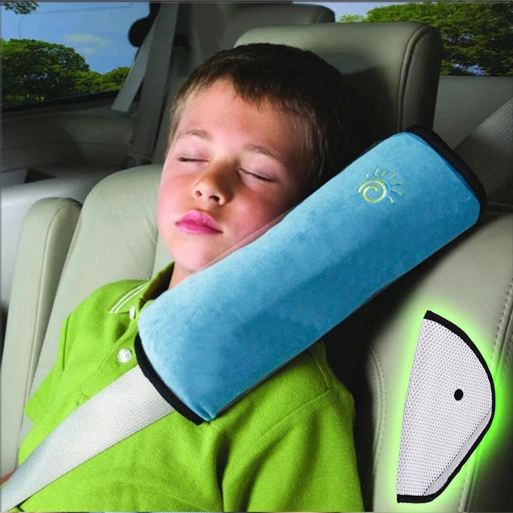 Kids Car Seat Belt Shoulder Pad – Universal Safety Chest Cushion Protector for Kids & Women