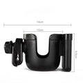 Pram Cup Holder – Anti-Slip Stroller Bottle & Phone Holder for Baby Prams