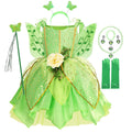 TinkerBell Fairy Costume – Girls Halloween Fancy Dress