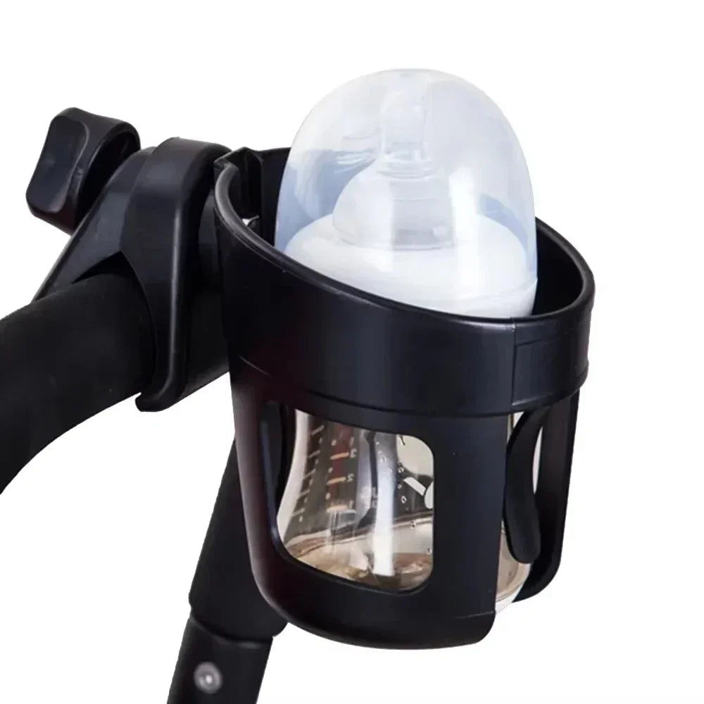 Pram Cup Holder – Anti-Slip Stroller Bottle & Phone Holder for Baby Prams