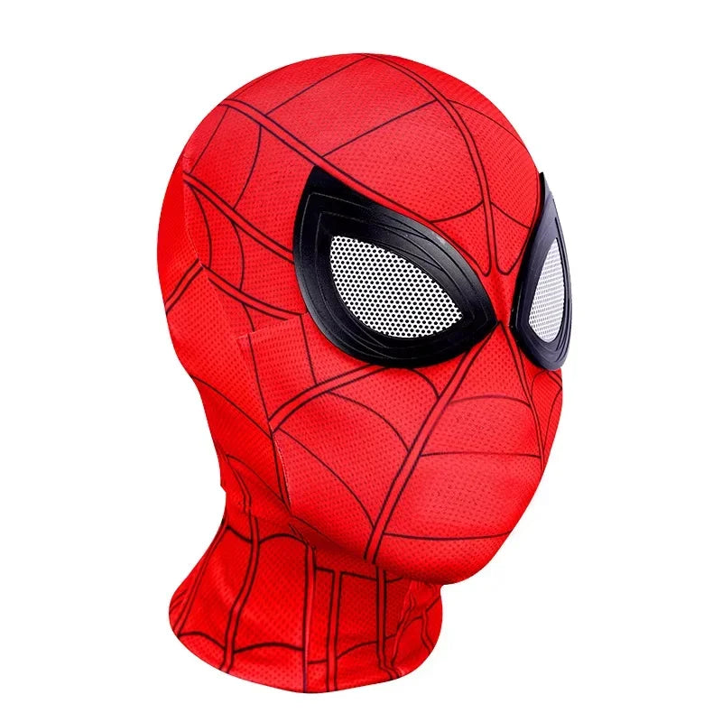 Superhero Web Mask, Breathable Cosplay Mask for Halloween, Costume Parties & Christmas Gifts