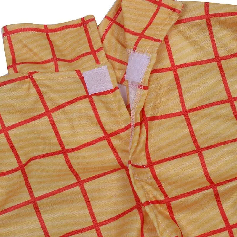 Children's Denim Anime Character Costume – Toddler Halloween Party Outfit for Boys & Girls