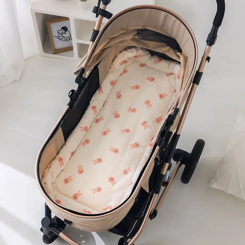 Baby Stroller Seat Cushion – Soft Mattress Pad for Pushchairs & Car Seats