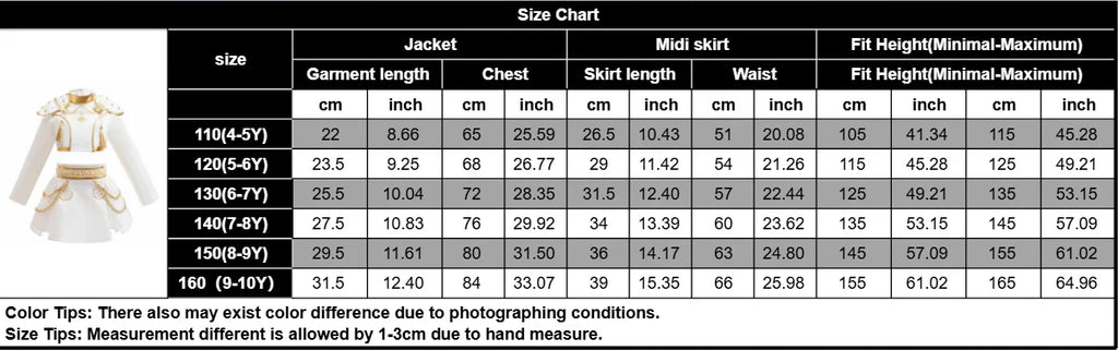 Girls Hip Hop Dance Outfit Set – Crop Top, Jacket, Skirt & Shorts Kids Jazz Stage Costume
