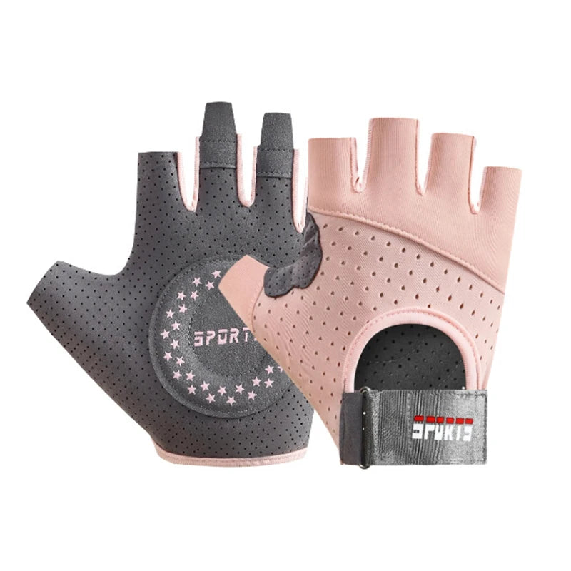 Anti-Slip Gym Gloves – Weightlifting & Workout Gloves