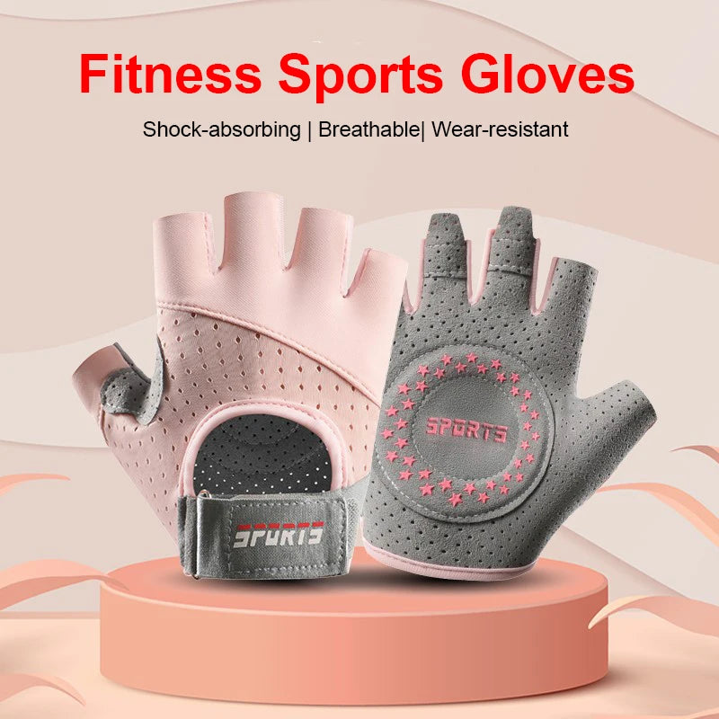 Anti-Slip Gym Gloves – Weightlifting & Workout Gloves