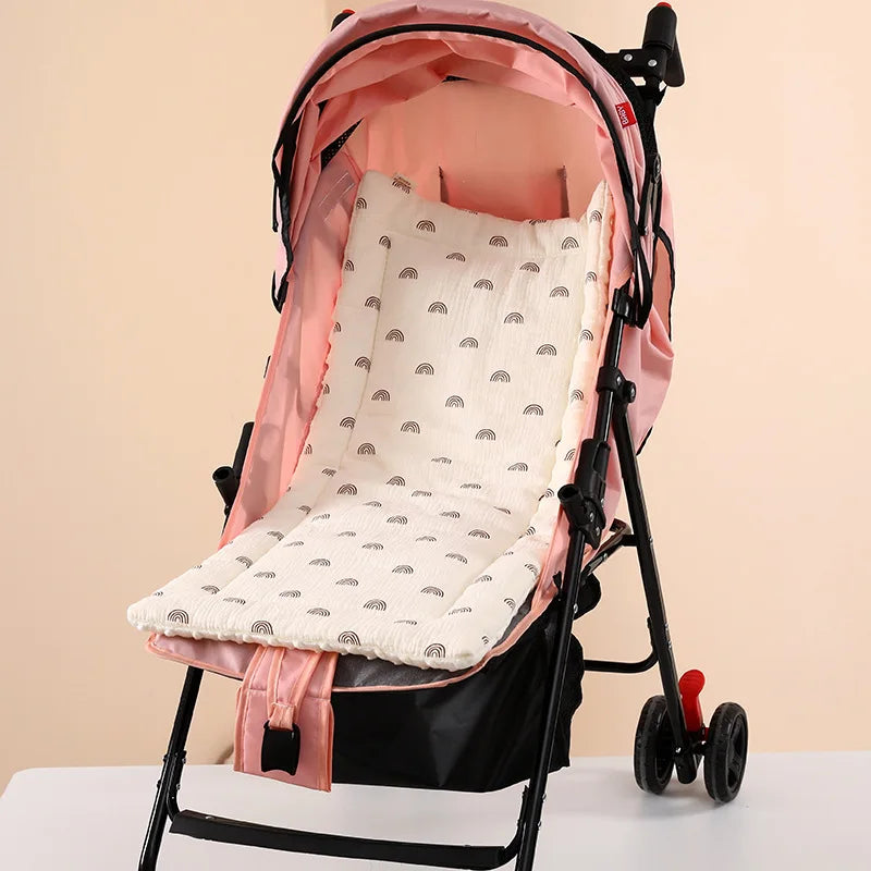 Baby Stroller Seat Cushion – Soft Mattress Pad for Pushchairs & Car Seats