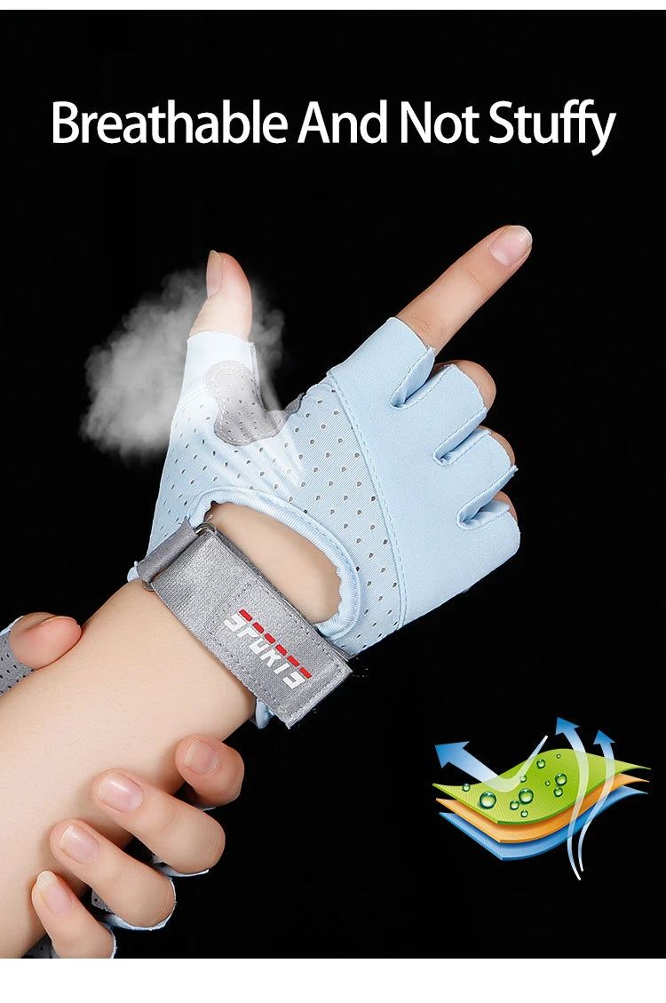 Anti-Slip Gym Gloves – Weightlifting & Workout Gloves