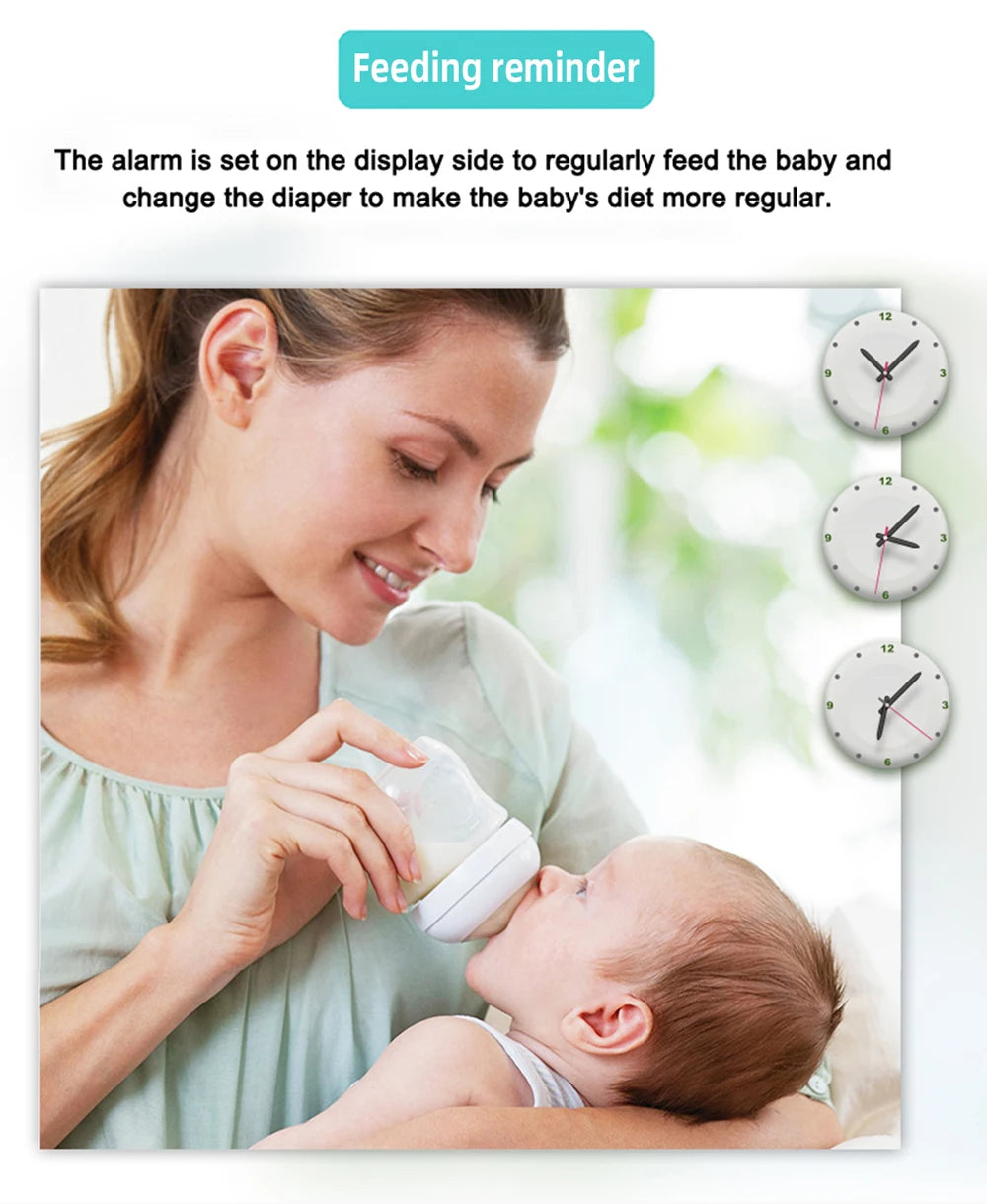 Cdycam Wireless Video Baby Monitor – 3.5" Screen with Night Vision, Temperature Sensor & 2-Way Audio