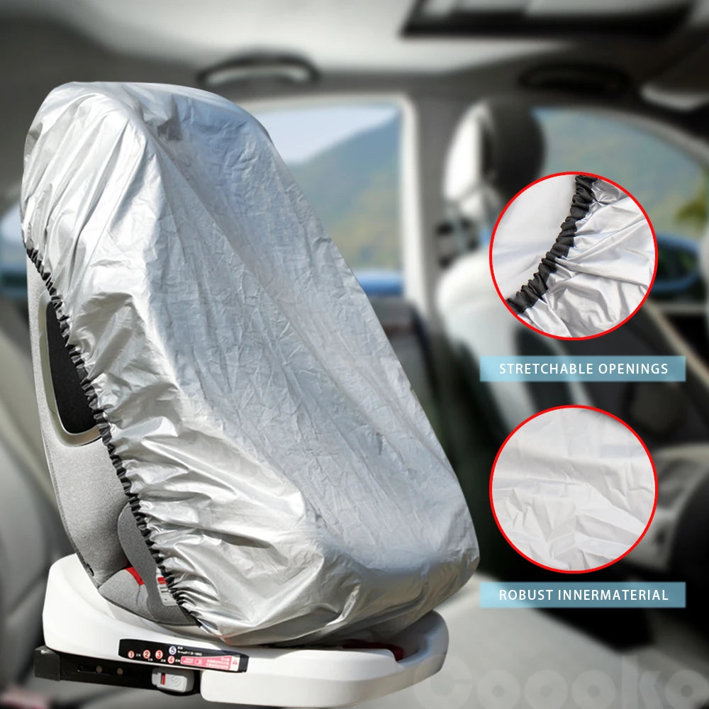 Baby Car Seat Sun Shade Cover – Universal UV Protection Canopy for Car Seats & Strollers