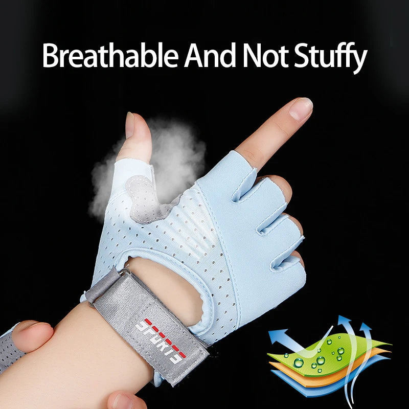 Anti-Slip Gym Gloves – Weightlifting & Workout Gloves