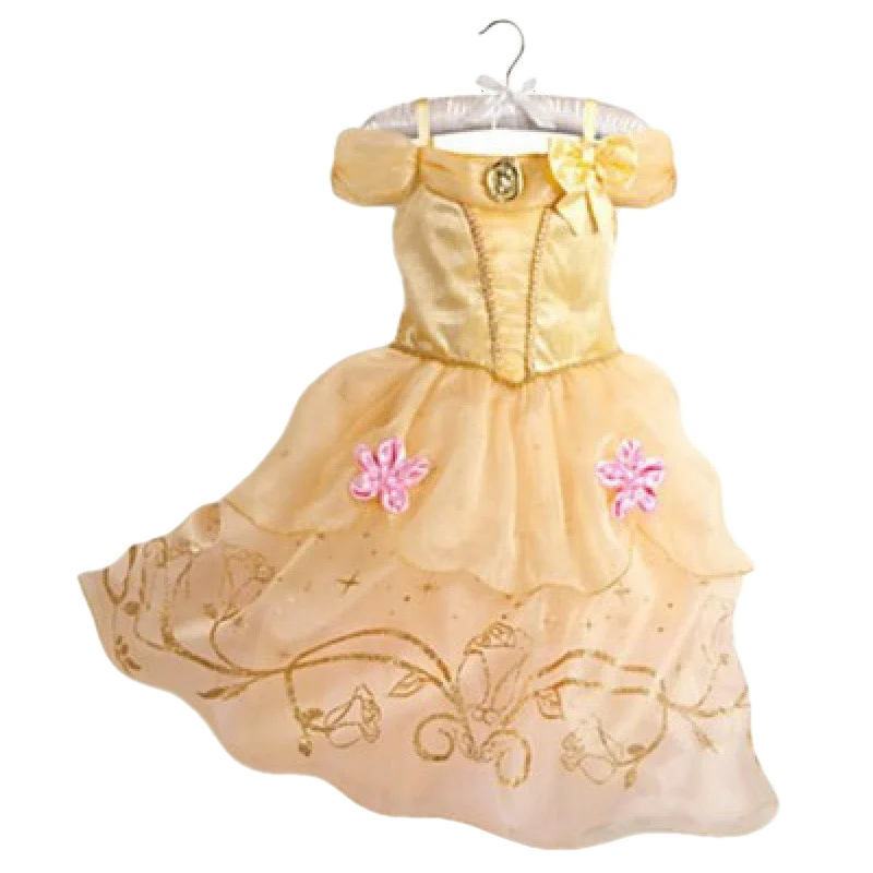 Ice Princess Girls Dress – Kids Cosplay Costume for Halloween & Birthday Party