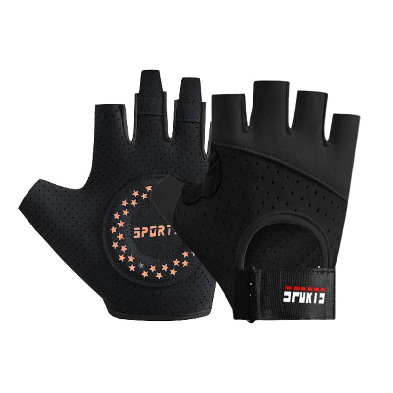 Anti-Slip Gym Gloves – Weightlifting & Workout Gloves