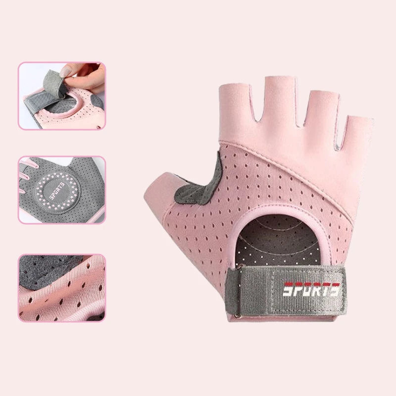 Anti-Slip Gym Gloves – Weightlifting & Workout Gloves