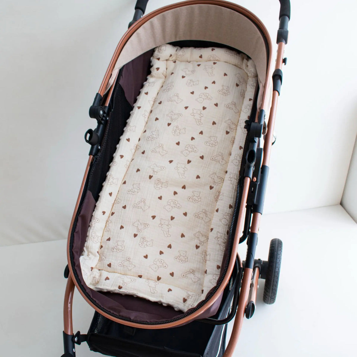 Baby Stroller Seat Cushion – Soft Mattress Pad for Pushchairs & Car Seats