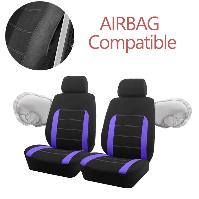 Universal Car Seat Covers – Full Set, Fits Most Cars, SUVs & Trucks