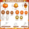 Fall Balloon Garland Arch Kit – Pumpkin, Pine Cone & Maple Leaf Decor for Autumn, Thanksgiving & Harvest Parties