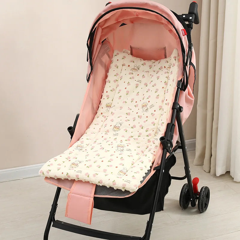 Baby Stroller Seat Cushion – Soft Mattress Pad for Pushchairs & Car Seats