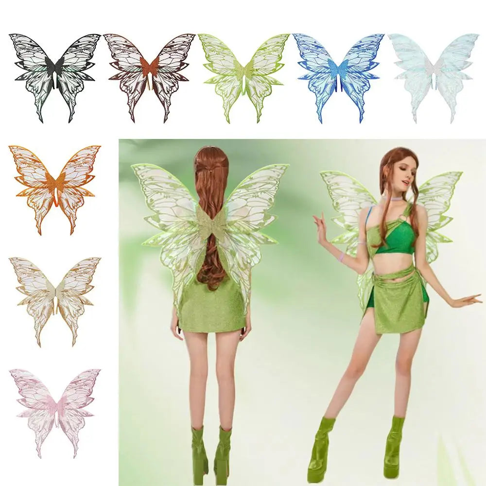 Sparkling Fairy Wings – Angel Costume Wings for Halloween & Party