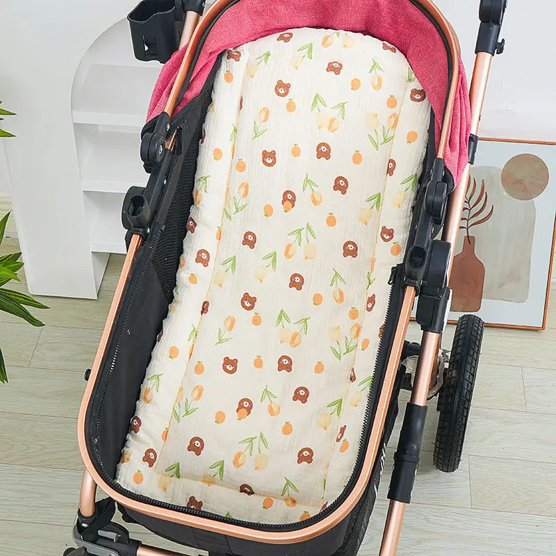 Baby Stroller Seat Cushion – Soft Mattress Pad for Pushchairs & Car Seats