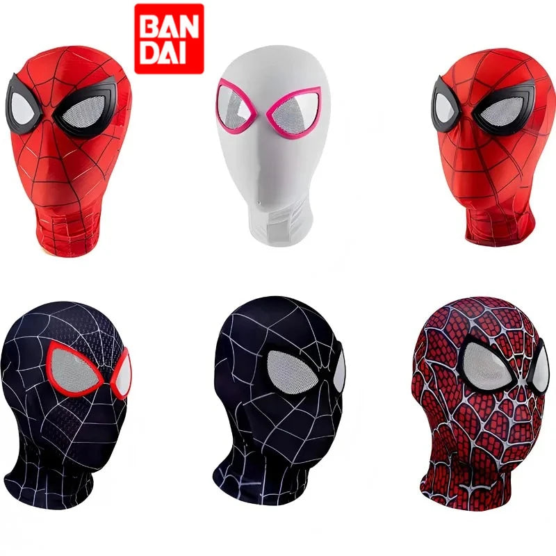Superhero Web Mask, Breathable Cosplay Mask for Halloween, Costume Parties & Christmas Gifts