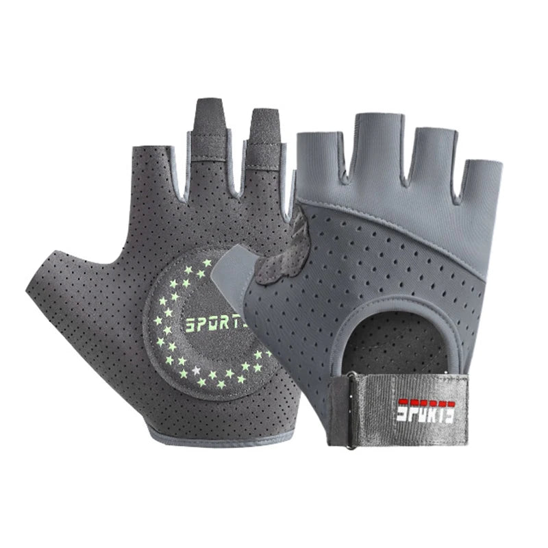 Anti-Slip Gym Gloves – Weightlifting & Workout Gloves