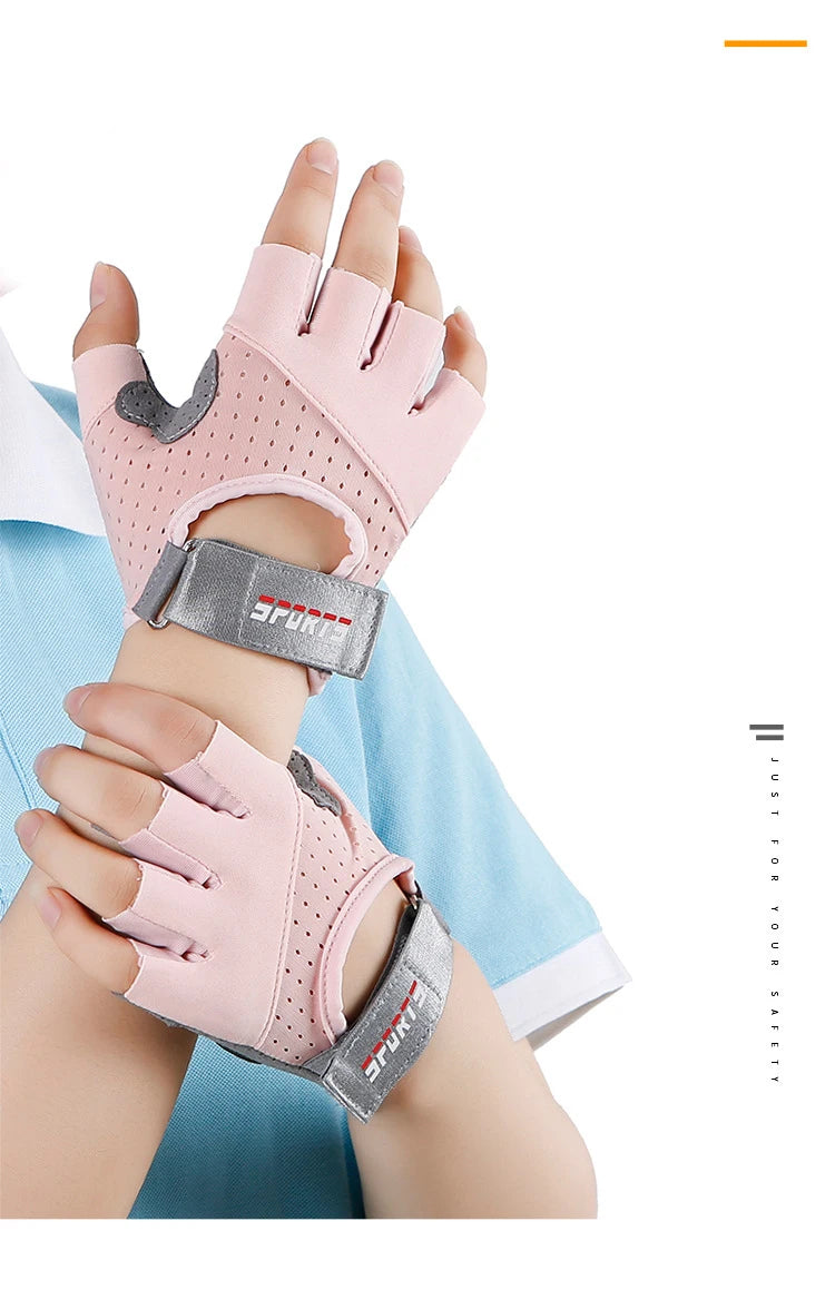 Anti-Slip Gym Gloves – Weightlifting & Workout Gloves