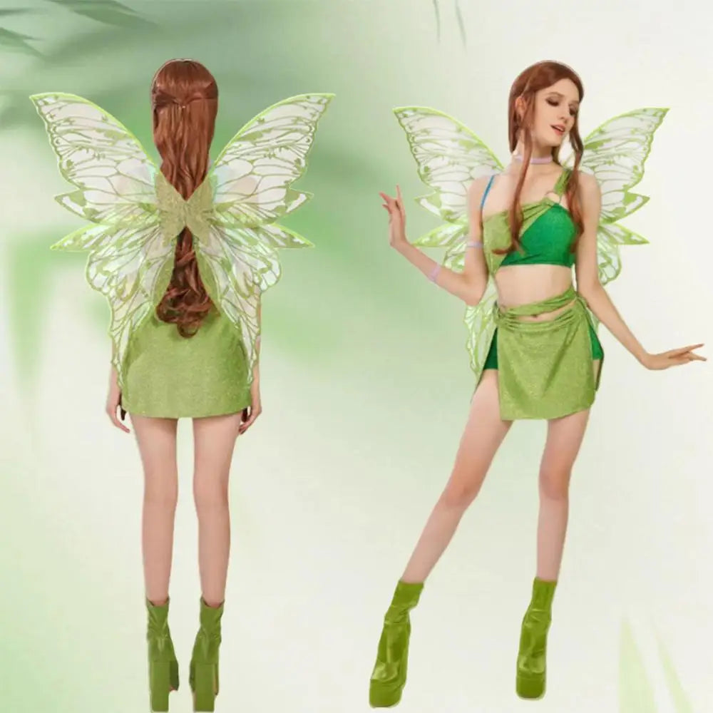 Sparkling Fairy Wings – Angel Costume Wings for Halloween & Party