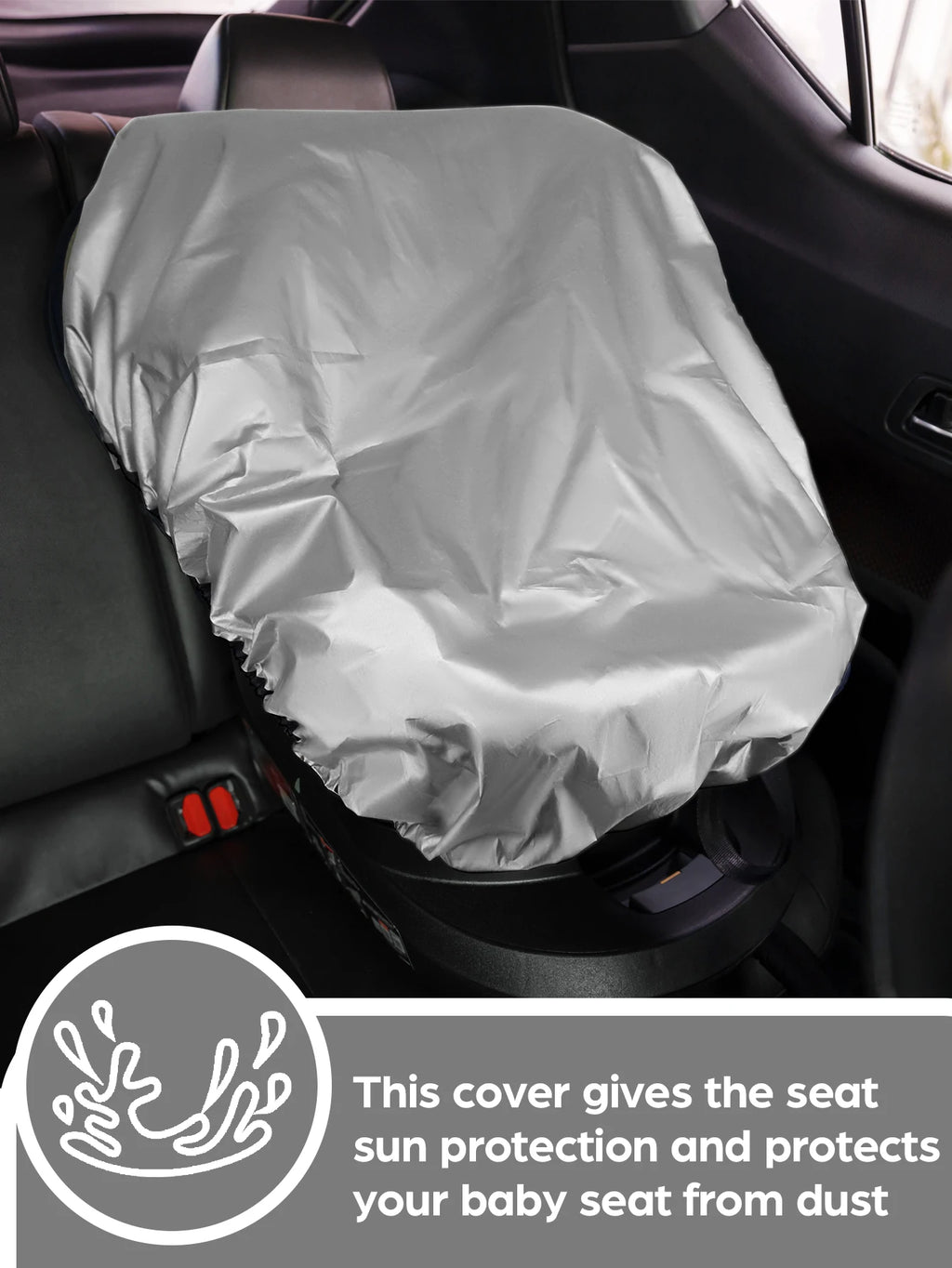 Baby Car Seat Sun Shade Cover – Universal UV Protection Canopy for Car Seats & Strollers