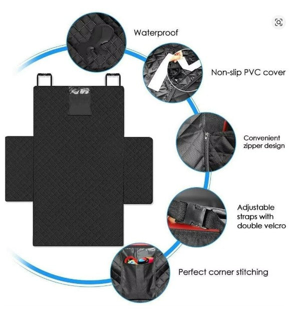 Waterproof Dog Car Seat Cover – SUV Protector & Liner