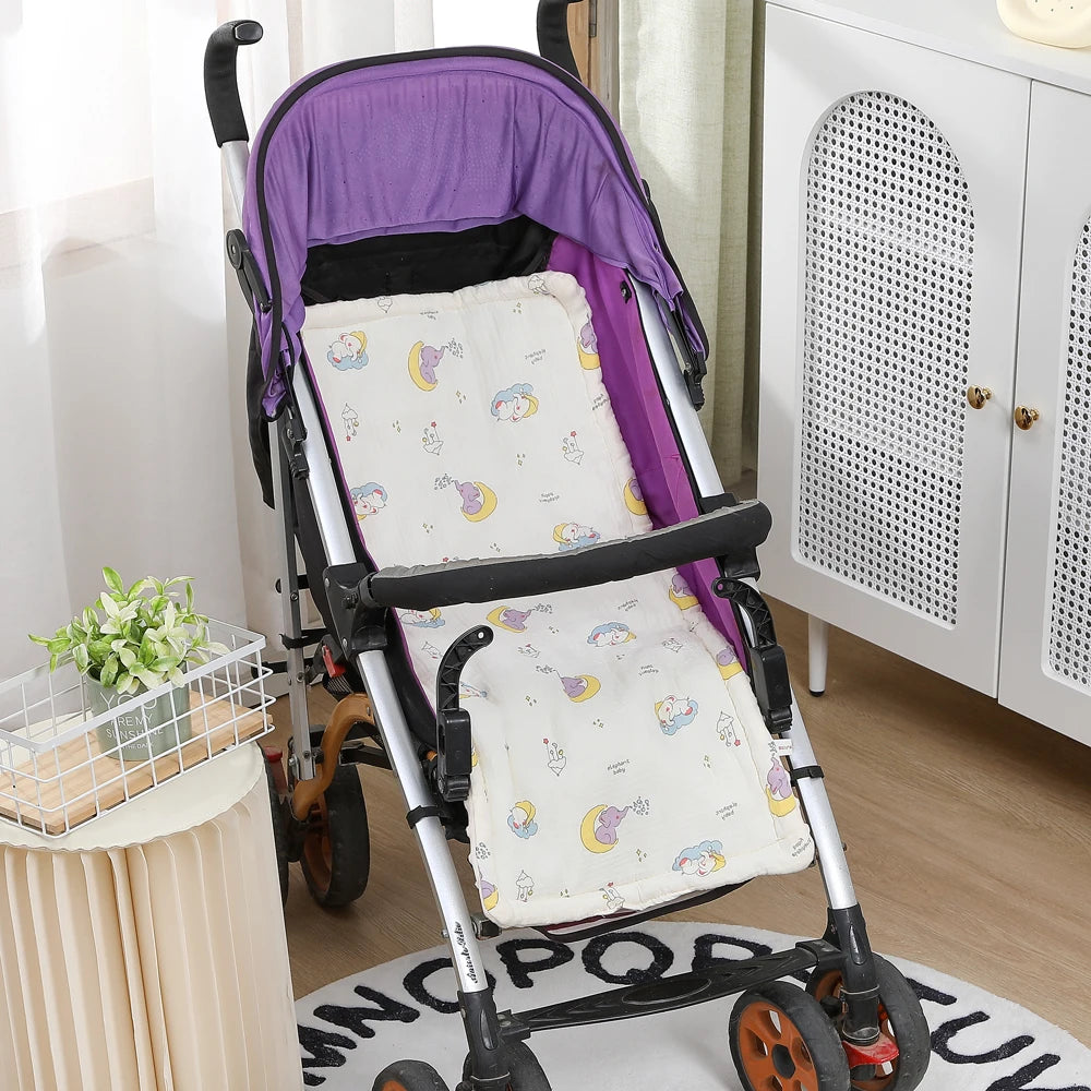 Baby Stroller Seat Cushion – Soft Mattress Pad for Pushchairs & Car Seats