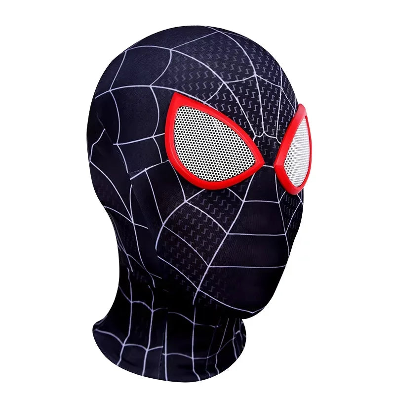 Superhero Web Mask, Breathable Cosplay Mask for Halloween, Costume Parties & Christmas Gifts