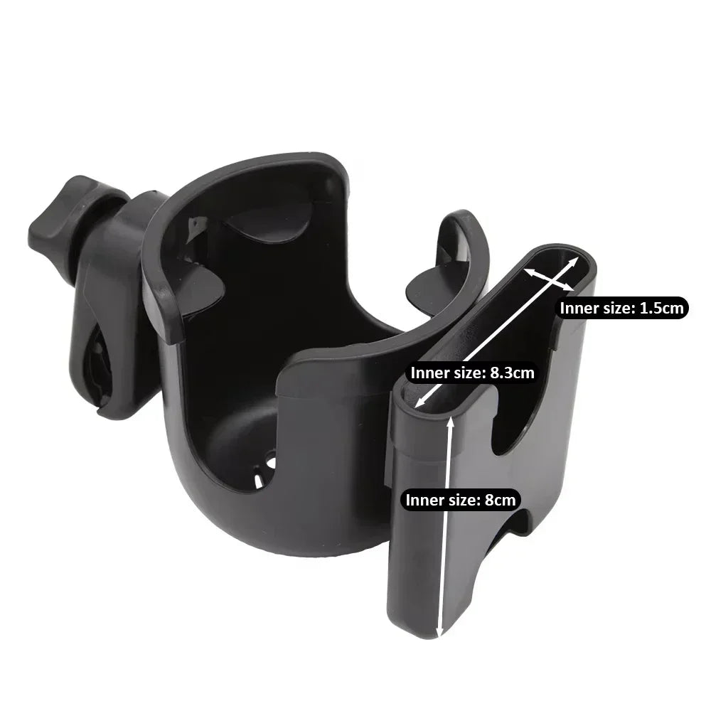 Pram Cup Holder – Anti-Slip Stroller Bottle & Phone Holder for Baby Prams