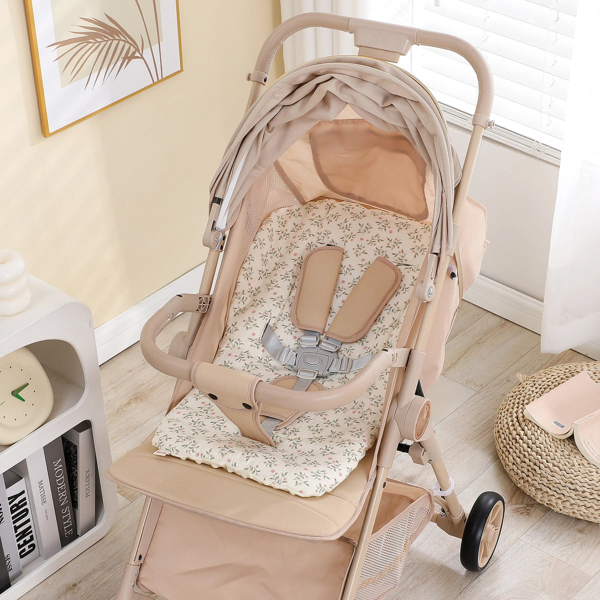 Baby Stroller Seat Cushion – Soft Mattress Pad for Pushchairs & Car Seats