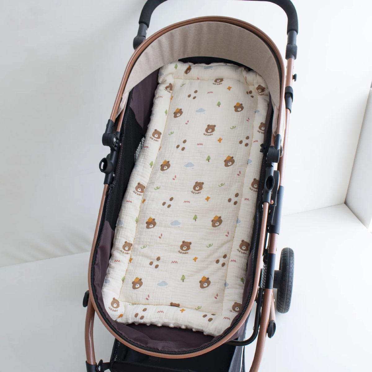 Baby Stroller Seat Cushion – Soft Mattress Pad for Pushchairs & Car Seats