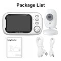 Cdycam Wireless Video Baby Monitor – 3.5" Screen with Night Vision, Temperature Sensor & 2-Way Audio
