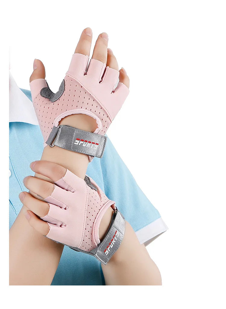 Anti-Slip Gym Gloves – Weightlifting & Workout Gloves